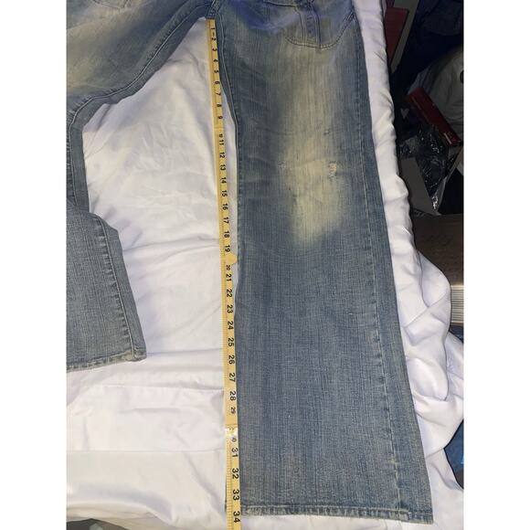Roberto‎ Cavalli by Just Cavalli Jeans Mens Size 38 x 34 Faded Grunge Pocketed - Picture 6 of 16
